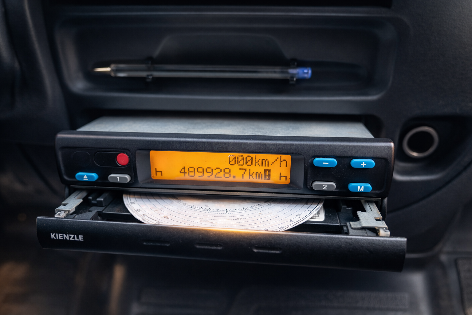 Chronotachygraphe VDO MTCO 1324 - Appareil analogique professionnel pour véhicules de transport